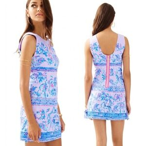 NWT Lilly Pulitzer Mila Shift Dress 2 Lilac Verbena Fruity Monkey Resort Whimsy